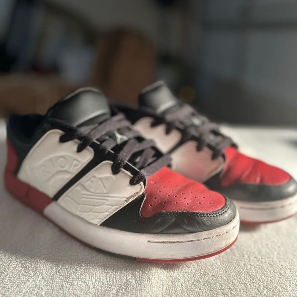 Nike Air Jordan NU Retro 1 Low Varsity Red/Black-White DV5141-601, Men's Size 7